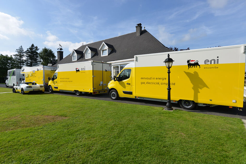 Eni Agip Xtreme Concepts roadshow trucks bedrukking promo tours wheels (2)