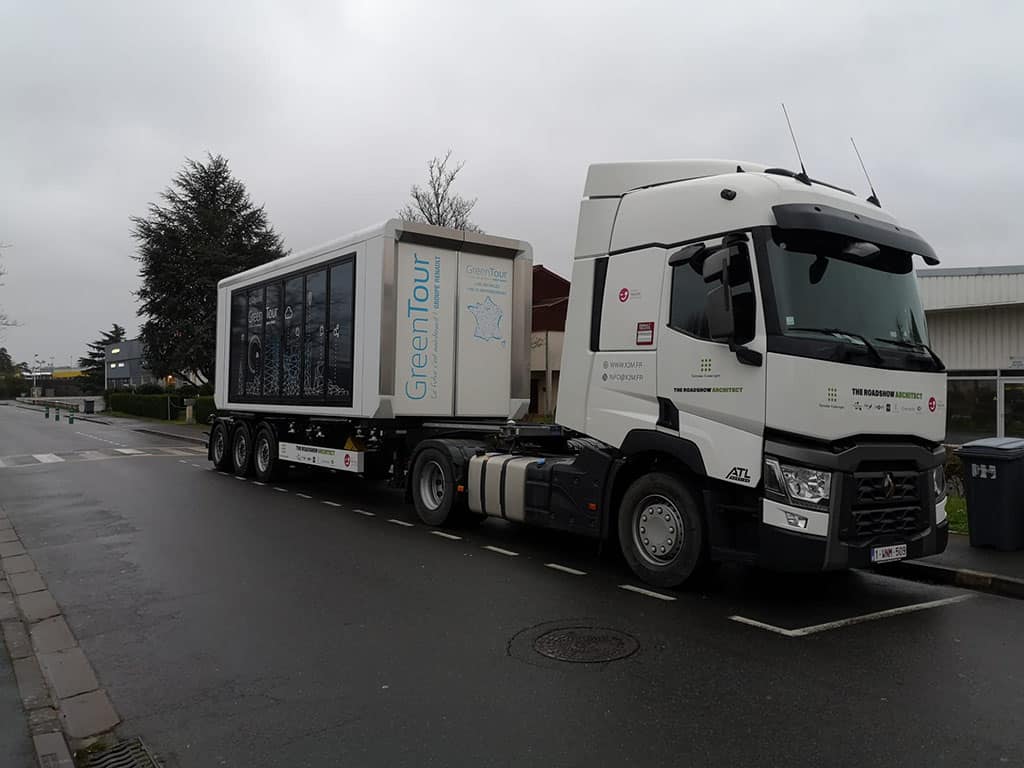 Greentour renault novabox xtreme concepts x3m mobiele units ext Greentour renault novabox xtreme concepts x3m mobiele units ext