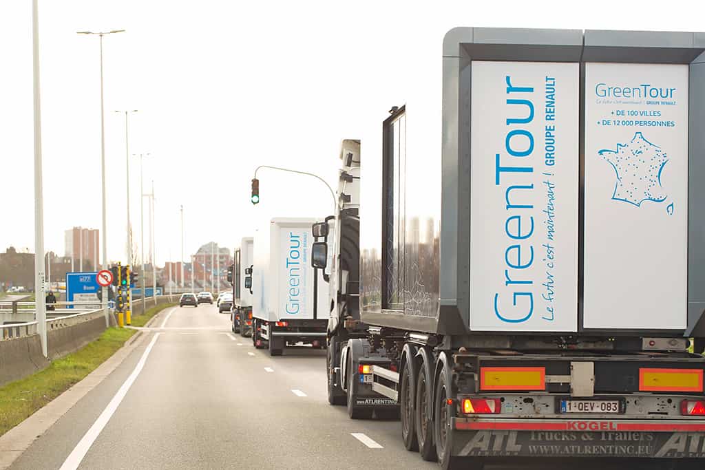 Greentour renault novabox xtreme concepts x3m mobiele units exterieur Greentour renault novabox xtreme concepts x3m mobiele units exterieur