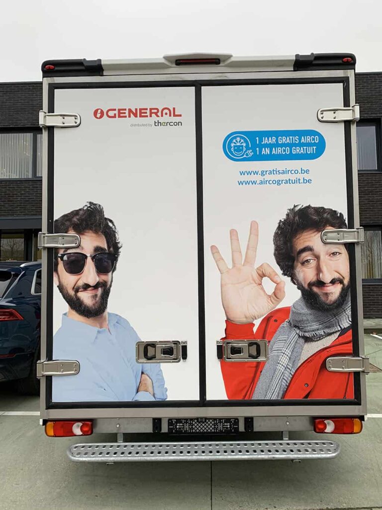 Thercon Mobiele Showroom rijbewijs B Xtreme concepts x3m exterieur Thercon showroom mobile patente B Xtreme Concepts X3M esterno