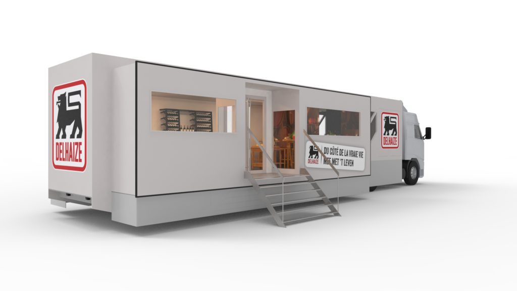 X3M-delhaize-promo-truck-3d-exterior (2) Xtreme Concepts Roadshows Double Extension CE