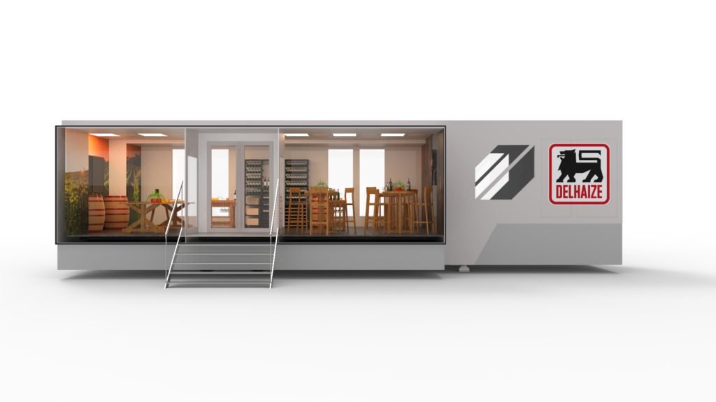 X3M-delhaize-promo-truck-3d-exterior (5) Xtreme Concepts Roadshows Double Extension CE