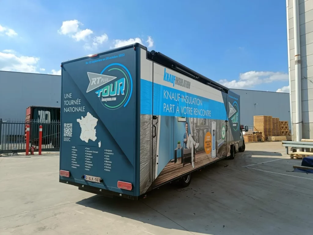 Xtreme-Concepts-Knauf-Insulation (1) Knauf Insulation roadshow vehicle