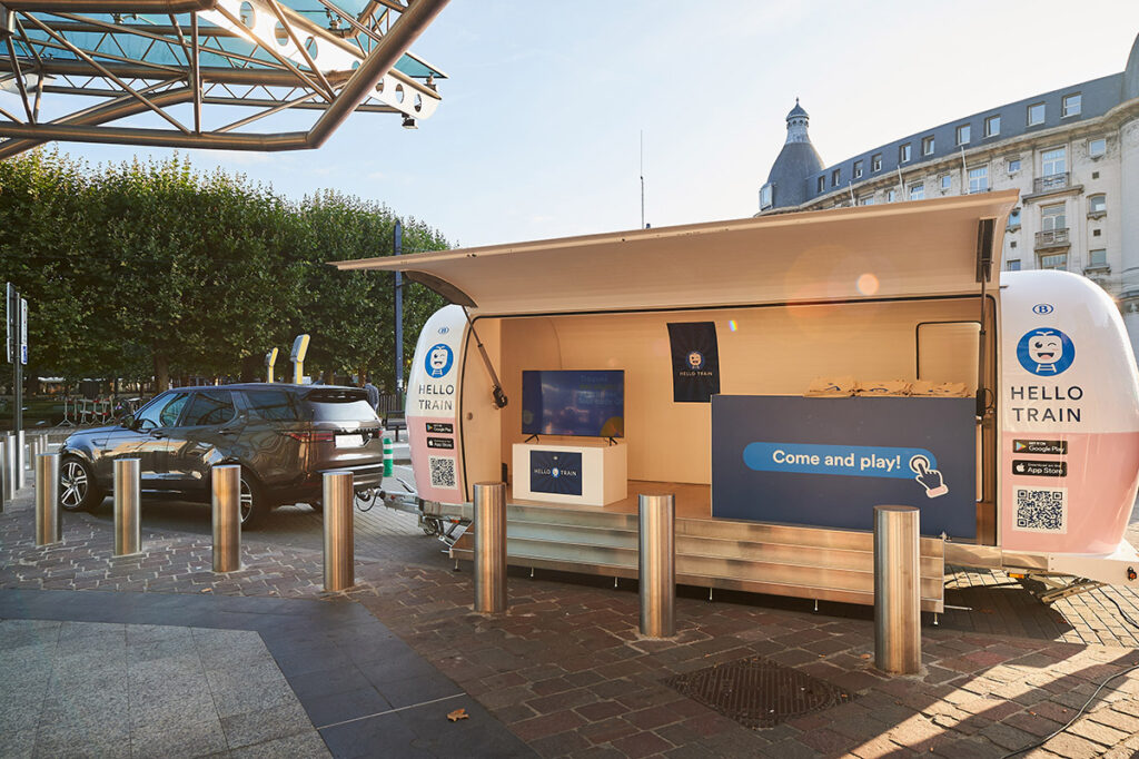 Xtreme Concepts - NMBS - mobiele roadshow X3M (4)
