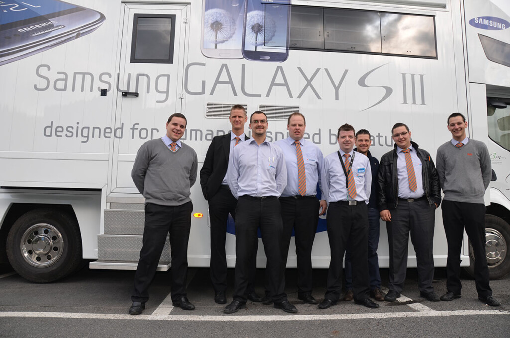 Xtreme Concepts Samsung 1 Galaxy S3 mobile truck on the road show (4)