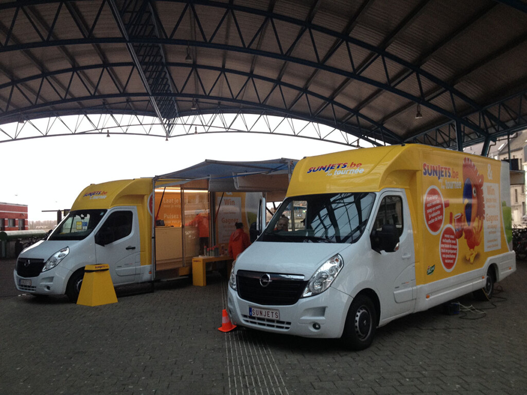 Xtreme Concepts Sunjets promowheels promotie truck bestelwagen reclame bus huren (3)