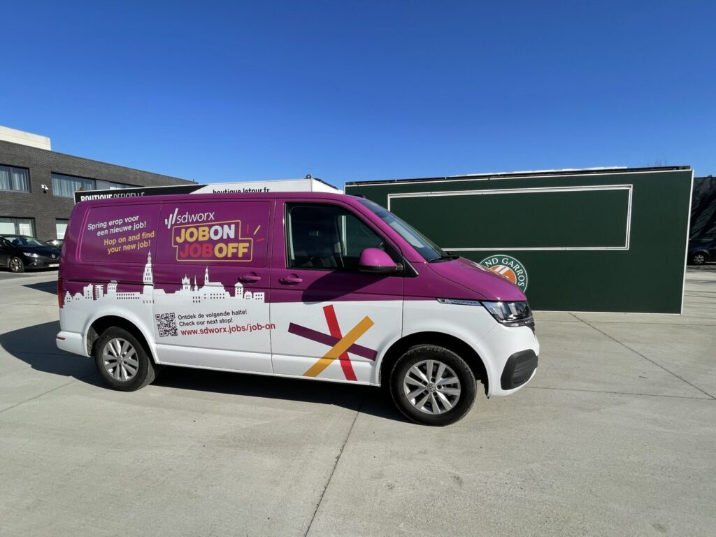 Xtreme Concepts X3M - SD Worx promovan bestelwagen volkswagen bedrukt (2)