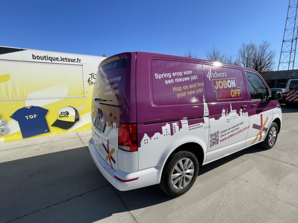 Xtreme Concepts X3M - SD Worx promovan bestelwagen volkswagen bedrukt (3)
