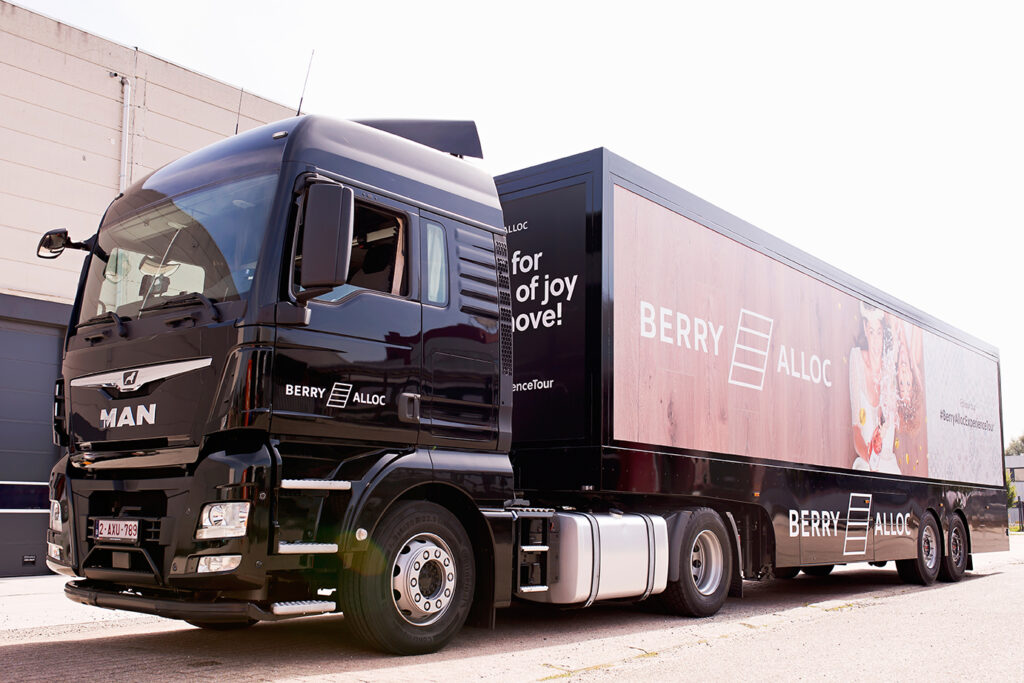 Xtreme Concepts X3M mobiele roadshow Berry Alloc Beaulieu groep (1)