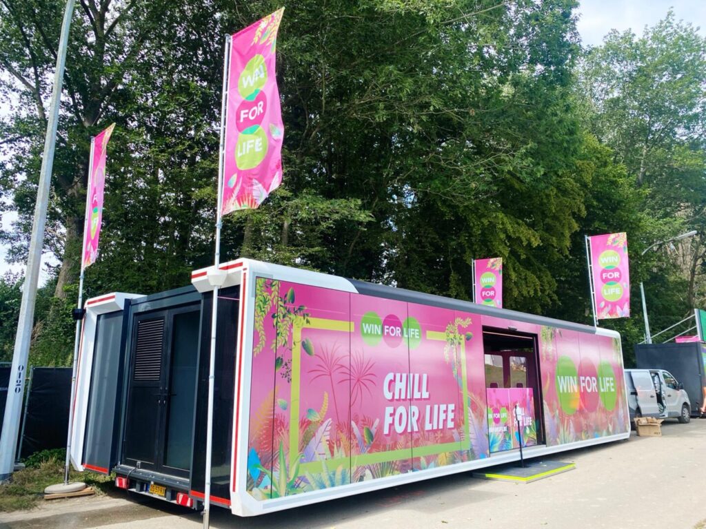 Xtreme Concepts nationale loterij Promobox win for life promostand (5)