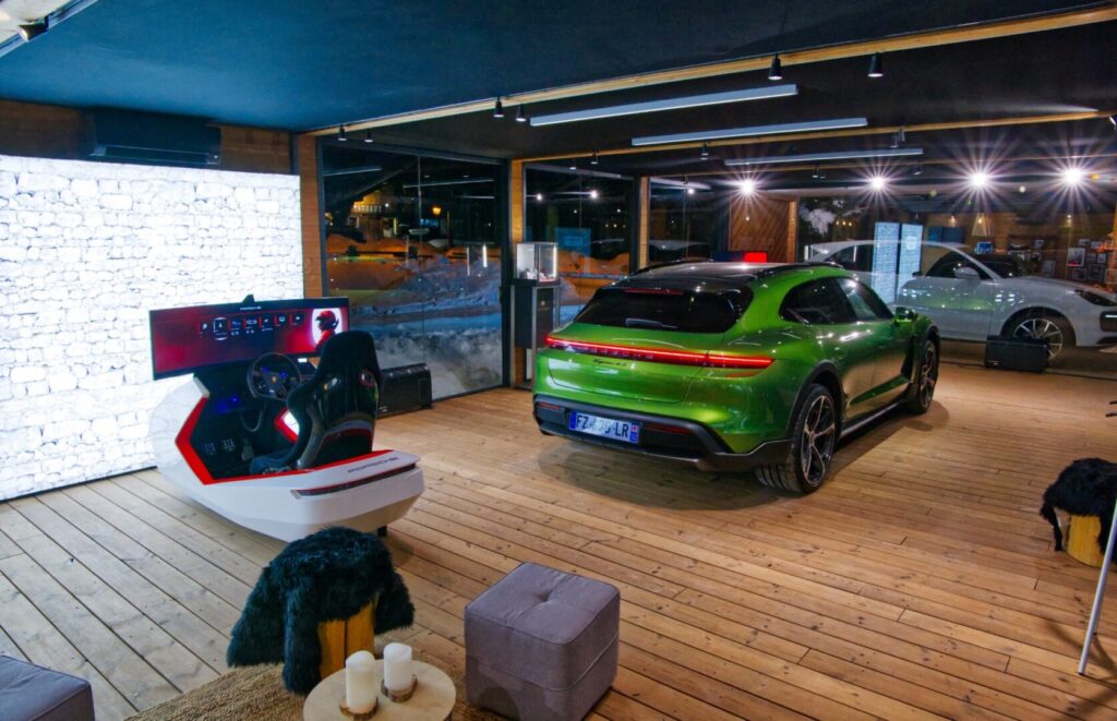 Xtreme Concepts porsche showcase mobile roadshow Val Disere (1)
